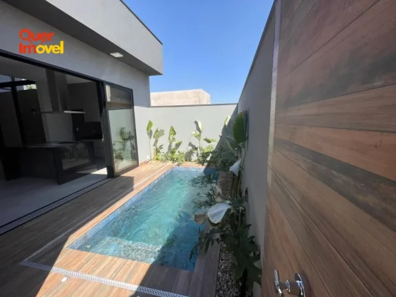 Imagem Casa de Luxo no Condomínio Vivendas da Mata Portal Aroeira - Real Sul, Ribeirão Preto-SP 3 suítes, 2 salas, 4 banheiros, 4 vagas Quer Imóvel Negócios Imobiliários.