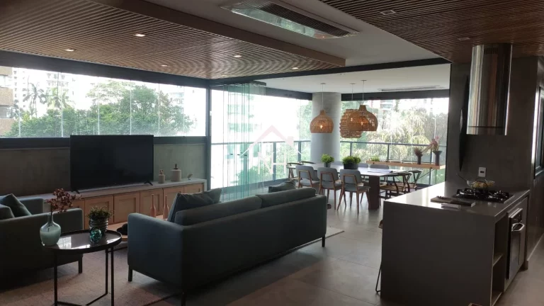 Imagem cobertura de 324m com 3 suítes, piscina privativa, terraço gourmet, depósito, fitness, Piscina, Deck Molhado, Solarium, Salão de Festas, churrasqueira