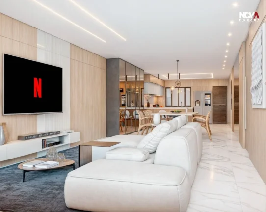 Imagem Se você busca conforto, elegância e a praticidade de uma casa linear em um dos bairros mais promis...
