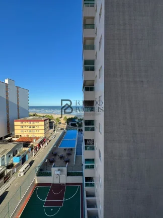 Imagem Apartamento de 2 dormitórios sendo 1 suíte, prédio frente mar no bairro Vila Mirim - Praia Grande