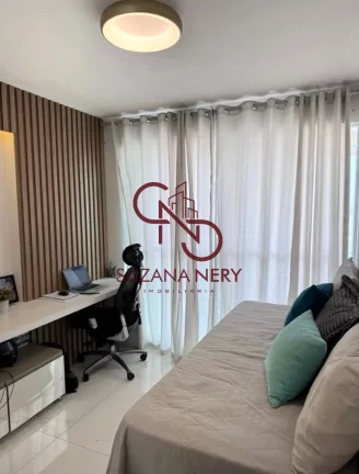 Imagem Apartamento Mobiliado em Ponta Negra com Vista Mar