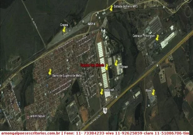 Imagem Galpões para locação em São José dos Campos no bairro Parque Industrial