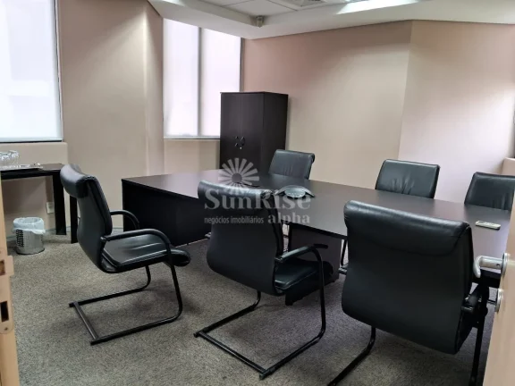 Imagem Laje corporativa à venda na região da Berrini | TOTALMENTE MOBILIADA - 442m² - 10 vagas - R$3.200.000, - Apenas R$7.200,/m² | R. Geraldo F. Gomes - Itaim Bibi, São Paulo/SP