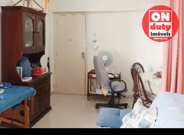 Imagem Apartamento com 1 dormitório à venda, 66 m² por R$ 270.000,00 - José Menino - Santos/SP