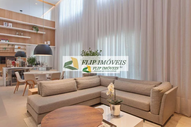 Imagem Cobertura mobilhada p venda 144 m² pé direito duplo com 3 quartos no miolo do Cambuí - Campinas - SP