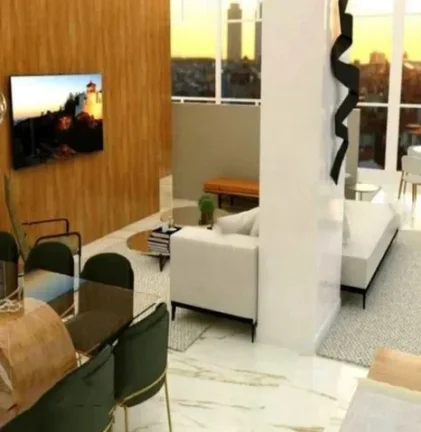 Imagem Apartamento 118M², 1Q, 1 Suíte, 2 Banheiros, 2 Vagas, Churrasqueira, Piscina Adulto e Infantil, Academia, Playground, Salão de Festas, Salão de Jogos.
