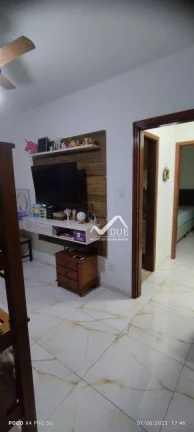 Imagem Apartamento com 3 dormitórios à venda, 102 m² por R$ 530.000,00 - José Menino - Santos/SP