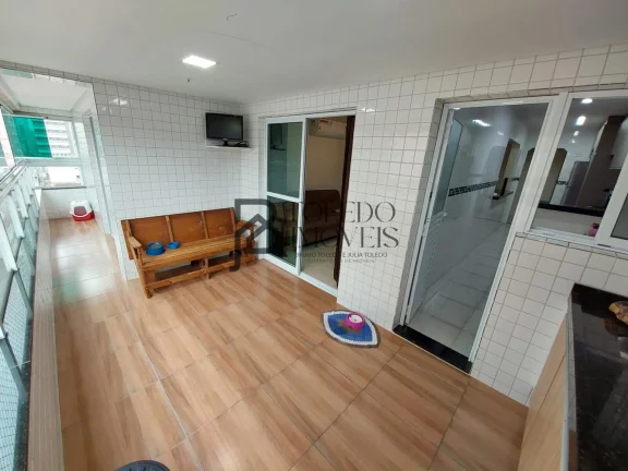 Imagem Apartamento de 3 Dormitórios sendo 2 suítes no bairro Canto do Forte - Praia Grande