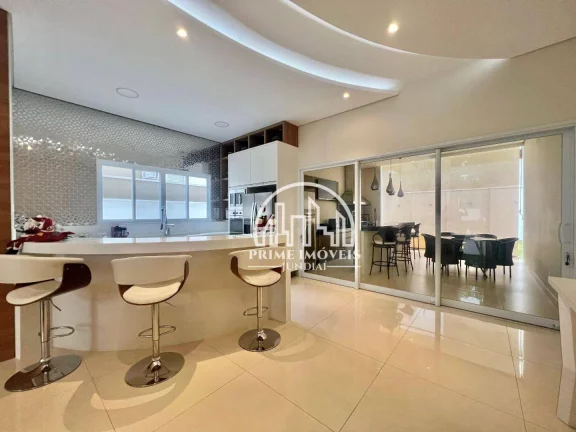 Imagem Casa com 3 suítes para alugar, 260 m² LOCAÇÃO ALTO PADRÃO - Condomínio Reserva da Serra - Jundiaí/SP