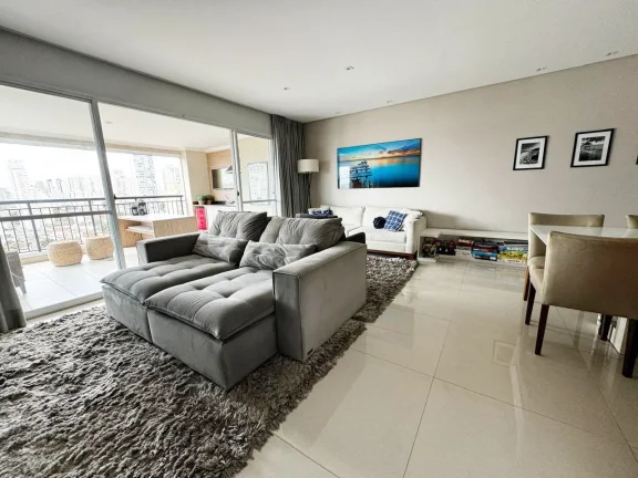 Imagem Apartamento Vila Romana - 94M², 2 Dorms, 1 Suíte, 2 Vagas Demarcadas, Lavabo, Churrasqueira, Academia, Salão de Festas e Jogos.