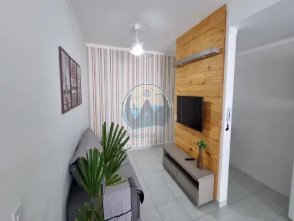 Imagem Apartamento Mobiliado à Venda em Ubatuba-SP, Bairro Itaguá: 2 Quartos, 1 Suíte, 1 Sala, 1 Banheiro, 1 Vaga, 63m²!