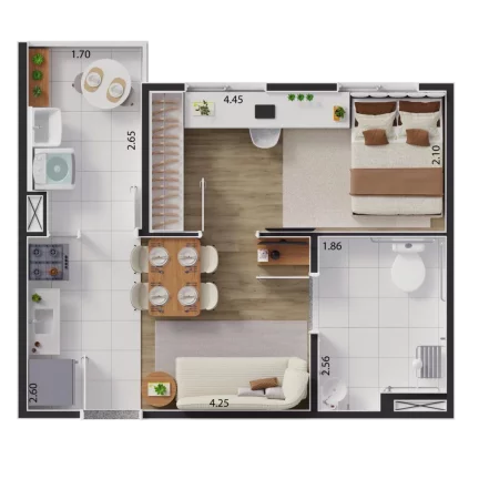 Imagem APARTAMENTO RESIDENCIAL em São Paulo - SP, Guaianases