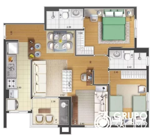 Imagem Apartamento para Venda em São Caetano do Sul / SP no bairro Santa Paula
