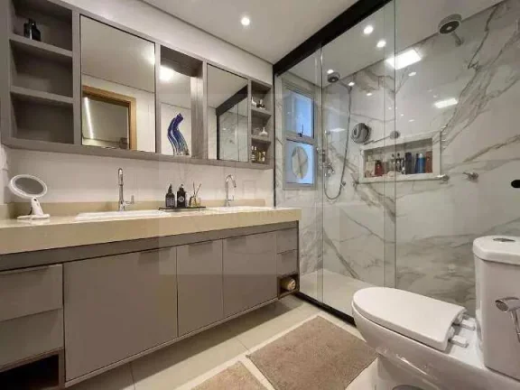 Imagem Apartamento de luxo no Place Vendôme – 3 suítes, 4 banheiros e 3 vagas-200 m2