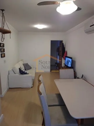Imagem Apartamento, 2 dormitórios, sendo 1 suíte, sala para 2 ambientes, sacada, cozinha com armários, 2...