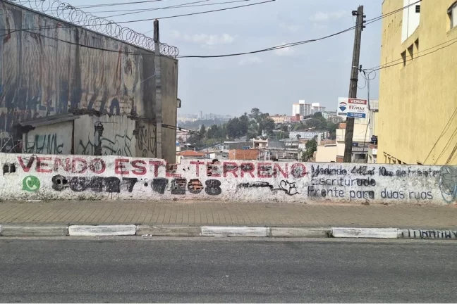 Imagem Terreno 445m² na Av Inocêncio Seráfico, em Carapicuíba, documentação 100% OK