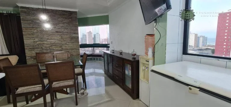 Imagem Apartamento com 3 dormitórios à venda, 176 m² por R$ 750.000,00 - Vila Assunção - Praia Grande/SP