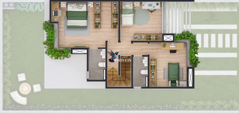 Imagem Lév - Casa em Condomínio em Barnabé, Gravataí/RS
