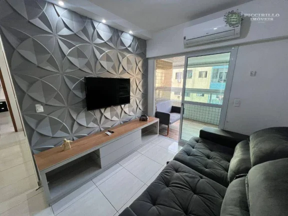 Imagem Apartamento com 2 dormitórios à venda, 72 m² por R$ 595.000,00 - Canto do Forte - Praia Grande/SP