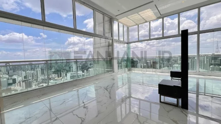 Imagem Apartamento de Luxo à Venda em Cerqueira César - 1 quarto, 1 suíte, 3 salas e 2 vagas de garagem - São Paulo-SP - 120m².