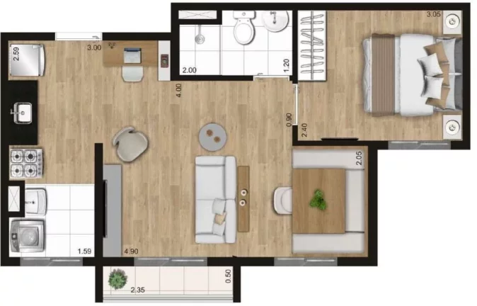 Imagem Comprar apartamento com 2 quartos em Freguesia do Ó São Paulo SP
