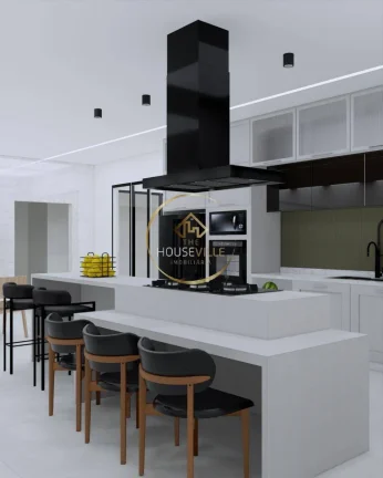 Imagem Casa Sobrado, 4 Dormitórios ( 4 suítes), 4 vagas, Ecopark Bourbon.