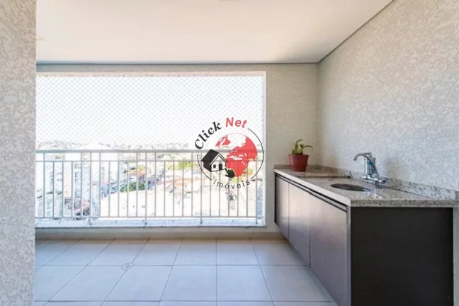 Imagem Apartamento para locação com uma vista incrível da cidade, localizado no bairro Parque das Nações em Santo André