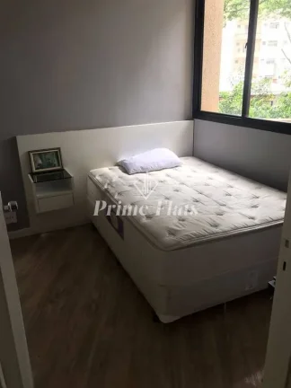 Imagem Flat disponível para locação no Condomínio Edifício Moema Studium, com 35m², 1 dormitório e 1 vaga