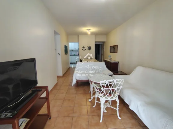 Imagem Apartamento à venda em Guarujá-SP, Morro do Maluf: 3 quartos, 1 suíte, 2 salas, 3 banheiros, 2 vagas de garagem, 126m².