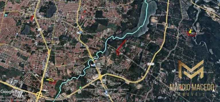 Imagem Terreno à venda, 56664 m² por R$ 11.300.000,00 - Encantada - Eusébio/CE