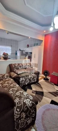 Imagem Sobrado 125m² ao Lado Colégio Barão de Mauá, 2 Dormitórios, 2 Banheiros, 4 Vagas, Churrasqueira no Vila Vitória, Mauá-SP