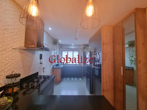 Imagem Apartamento de luxo à venda em Santos-SP, 3 suítes, 2 banheiros, 2 vagas demarcadas, 177m² no Boqueirão! R$1.800.000