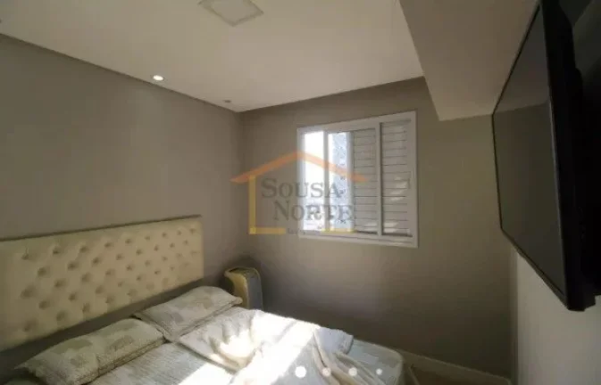 Imagem Apartamento com 55 m², composto por 2 dormitórios, sendo 1 suíte, além de 2 banheiros (social e ...