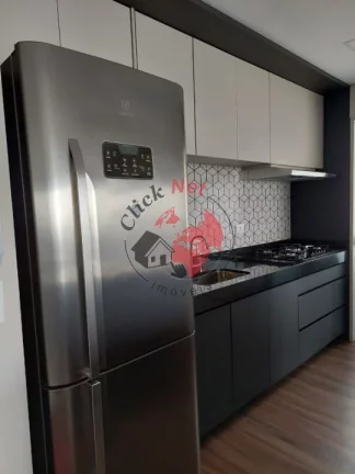 Imagem Lindo apartamento à venda, porteira fechada, localizado na Vila Assunção, Santo André com 3 dormitórios, sendo 1 suíte, 2 vagas, 90m².