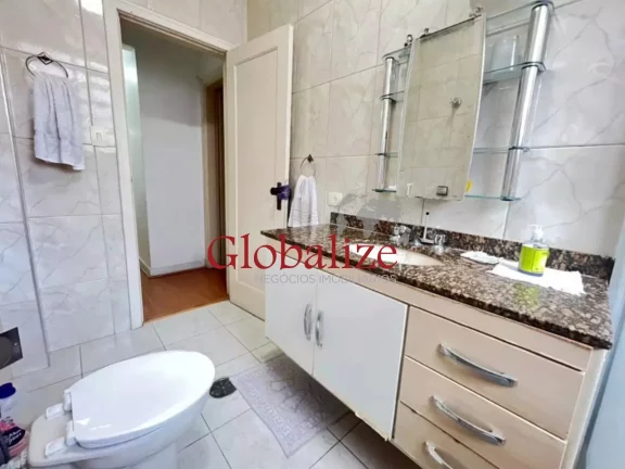 Imagem Apartamento à venda com 73m², 2 quartos, 1 banheiro, sacada, garagem por R$385.000,00 no José menino Santos