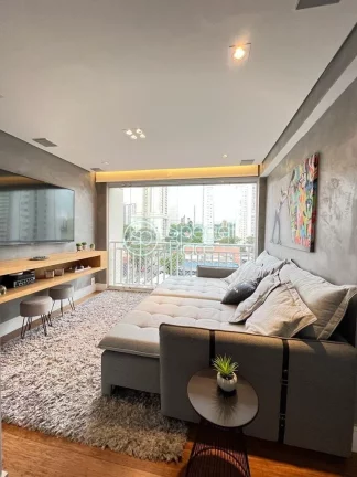 Imagem Vila Romana - Impecável com varanda gourmet Lindo apartamento, pronto para morar! Fino acabamento c...