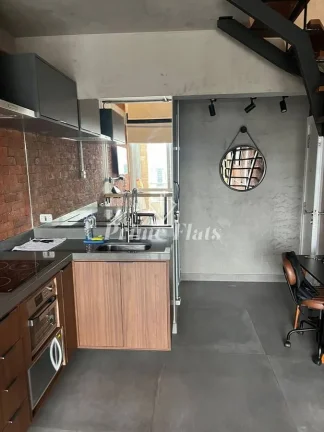 Imagem Flat disponível para locação no Dalí NYC Berrini Residence, com 40m², 1 dormitório e 1 vaga