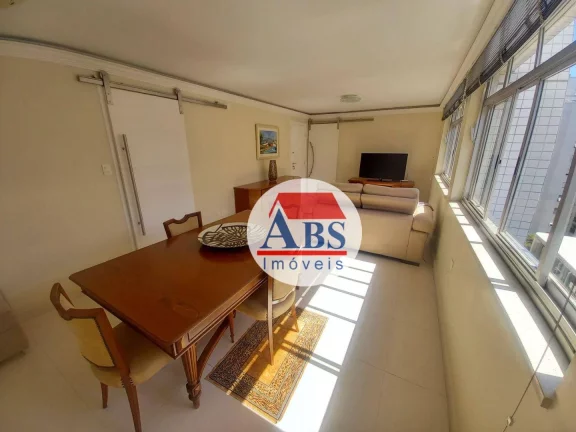 Imagem Apartamento com 3 dormitórios à venda, 100m² por R$ 700.000 - Gonzaga - Santos/SP Um por andar