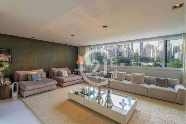 Imagem Casa com 4 dormitórios à venda, 420 m² por R$ 9.770.000,00 - Pacaembu - São Paulo/SP