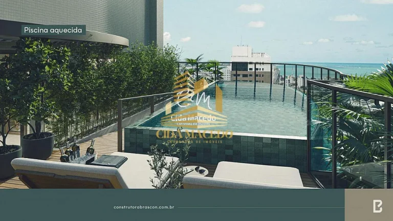 Imagem Apartamento para Venda em João Pessoa, Jardim Oceania, 3 dormitórios, 2 suítes, 2 banheiros, 1 vaga