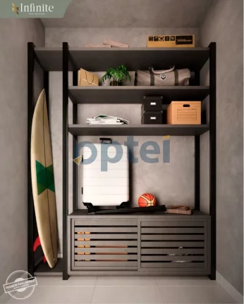 Imagem Apartamento na Planta 82m2, 3 dorms (suíte), 2 vagas, depósito privativo e Lazer completo no Condomínio Infinite São Caetando do Sul