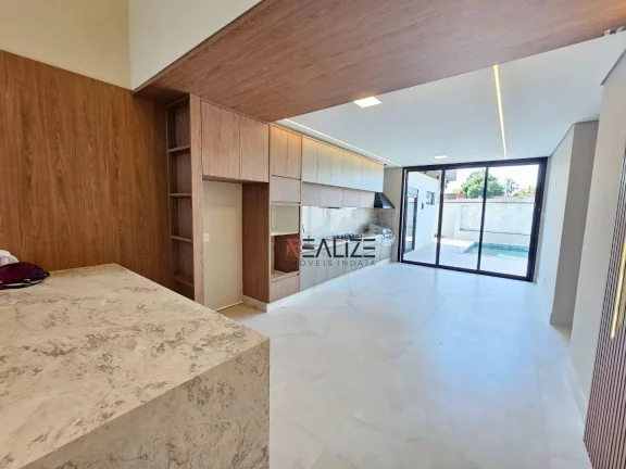 Imagem Casa alto patrão com 3 suítes à venda, 210 m² por R$ 2.250.000 - Condomínio Villa Sapezal - Indaiatuba/SP