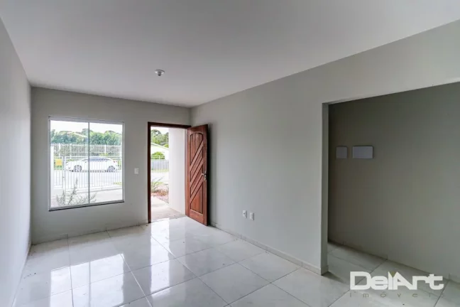 Imagem Casa térrea (geminada) - R$ 259.000,00 - Novinha - 61,02m2 - Bairro Bom Jesus/Rio Negro-Pr.