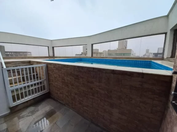 Imagem ASTÚRIAS- COBERTURA PENTHOUSE COM MARAVILHOSA ÁREA DE LAZER ,02 VAGAS DE GARAGEM.