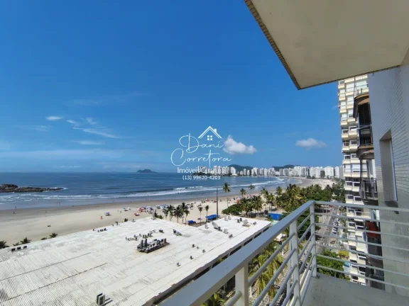 Imagem Apartamento à venda em Guarujá-SP, Pitangueiras: 3 quartos, 1 suíte, 2 salas, 3 banheiros, 209m² de área.