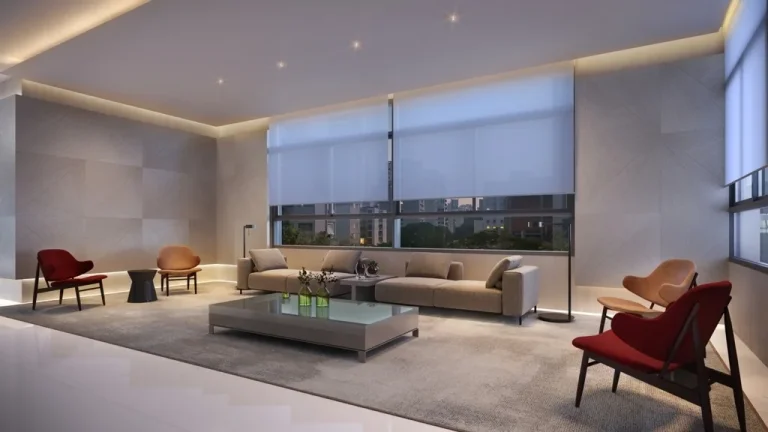 Imagem Os apartamentos são amplos e possuem 156m² com living integrado, 3 suítes, depósito privativo e ...