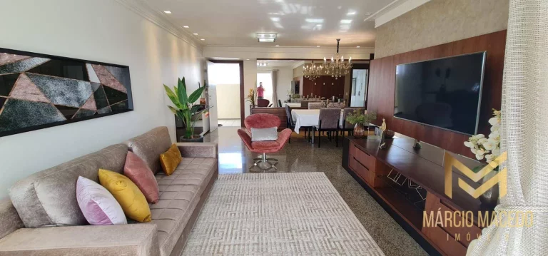 Imagem Apartamento projetado com 3 suítes à venda, 125 m² por R$ 750.000 - Engenheiro Luciano Cavalcante - Fortaleza/CE