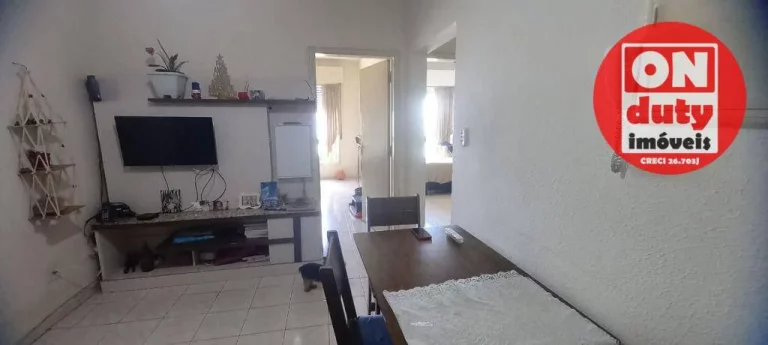 Imagem Apartamento à venda, 55 m² por R$ 390.000,00 - Aparecida - Santos/SP