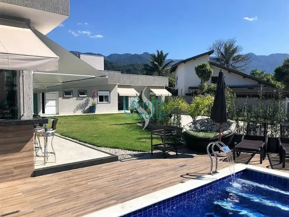 Imagem Casa à Venda em condomínio Fechado, Mobiliada, em Horto Florestal - Ubatuba/SP..