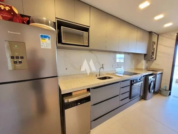 Imagem Apartamento porteira fechada no Bairro da Aparecida com 2 quartos, sendo 1 suíte e andar alto!